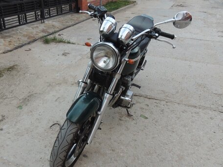 1996 Kawasaki ZR 550 Zephyr, зелёный, 419054 рублей, вид 2