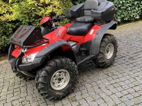 2019 Honda TRX 680 (Rincon), красный, 1430000 рублей, вид 2