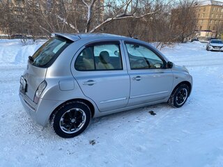 2002 Nissan March III (K12), серебристый, 300000 рублей, вид 3