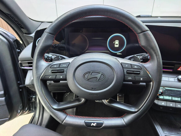 2024 Hyundai Elantra VII (CN7) Рестайлинг, серый - вид 12