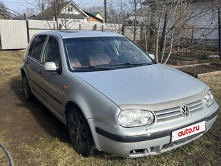 1999 Volkswagen Golf IV, серебристый, 220000 рублей, вид 4