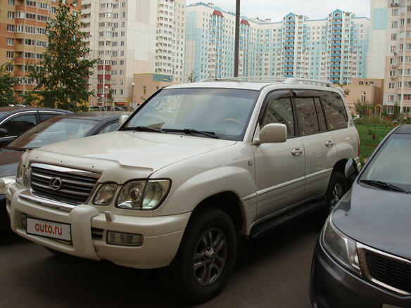 2004 Lexus LX 470 II Рестайлинг, белый - вид 9