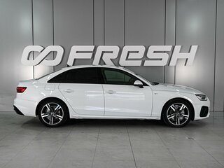2021 Audi A4 35 TFSI V (B9) Рестайлинг, белый, 2679000 рублей, вид 5