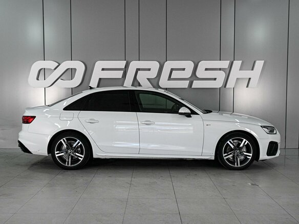 2021 Audi A4 35 TFSI V (B9) Рестайлинг, белый, 2699000 рублей - вид 4