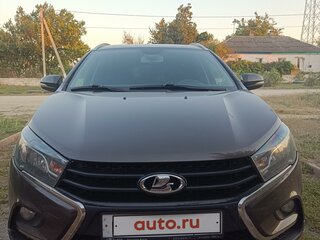 2020 Lada (ВАЗ) Vesta SW Cross I, коричневый, 1500000 рублей, вид 4