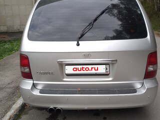2005 Kia Carnival I Рестайлинг, серебристый, 480000 рублей, вид 3