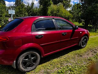 2008 Chevrolet Lacetti I, красный, 250000 рублей, вид 4