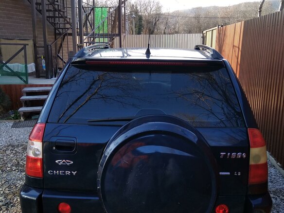 2008 Chery Tiggo (T11) I, синий - вид 27