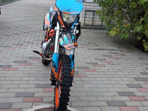 2022 Kayo Evolution YX125EM, чёрный, 95000 рублей - вид 11