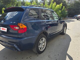 2006 BMW X3 25i I (E83), синий, 790000 рублей, вид 4