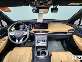 2023 Hyundai Santa Fe IV Рестайлинг, чёрный, 6367860 рублей, вид 5