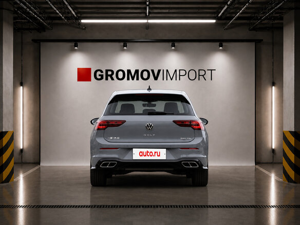 2021 Volkswagen Golf VIII, серый - вид 5