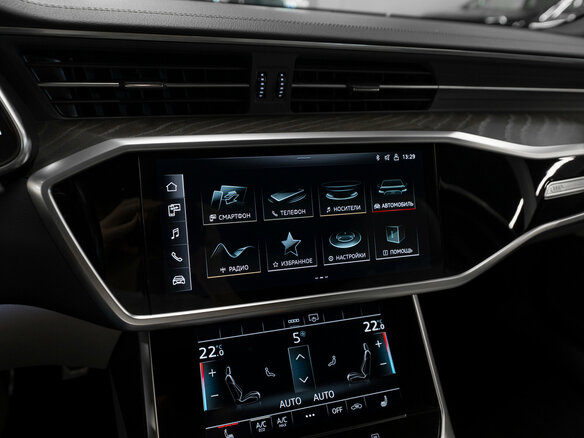 2021 Audi A6 40 TDI V (C8), чёрный - вид 16