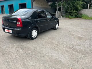 2013 Renault Logan I Рестайлинг, чёрный, 190000 рублей, вид 4