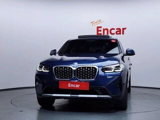 2022 BMW X4 20i II (G02) Рестайлинг, синий, 5025000 рублей, вид 2