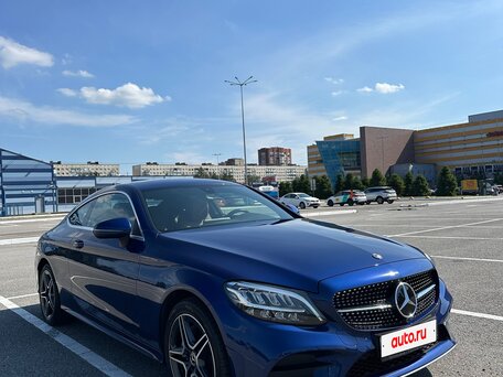 2018 Mercedes-Benz C-Класс 180 IV (W205), синий, 2850000 рублей, вид 2