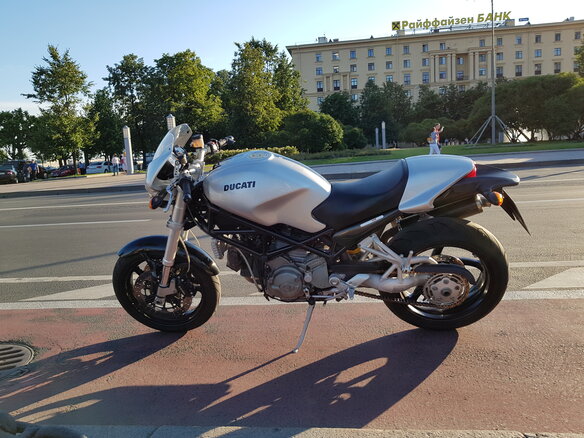 2007 Ducati Monster S2R, серебристый - вид 7