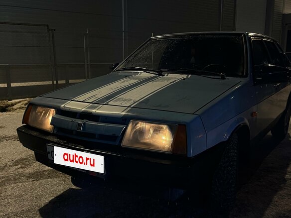 1989 Lada (ВАЗ) 2109, голубой, 100000 рублей