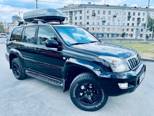 2008 Toyota Land Cruiser Prado 4-speed 120 Series Рестайлинг, чёрный - вид 29