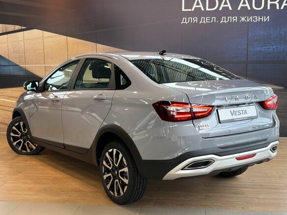2026 Lada (ВАЗ) Vesta Cross I Рестайлинг (NG), серый - вид 4