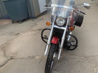 2007 Kawasaki VN900 Vulcan, красный, 450000 рублей, вид 4