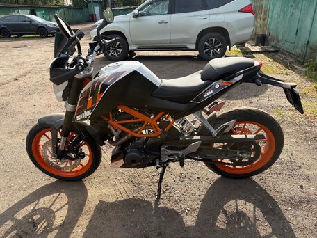 2014 KTM 390 Duke, оранжевый, 400000 рублей, вид 2