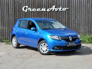 2014 Renault Sandero II, синий, 670000 рублей, вид 3