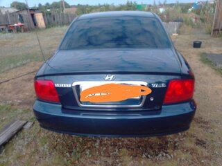 2007 Hyundai Sonata ТагАЗ IV (EF) Рестайлинг, синий, 470000 рублей, вид 5