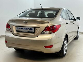 2014 Hyundai Solaris I, бежевый, 835000 рублей, вид 4