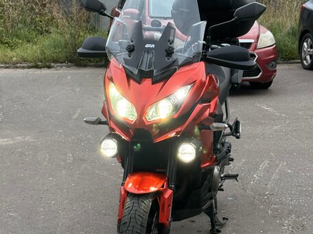 2014 Kawasaki Versys 1000, оранжевый, 700000 рублей, вид 4