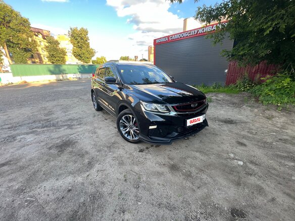 2022 Geely Coolray I, чёрный