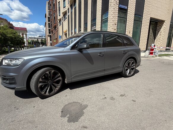 2015 Audi Q7 II (4M), серый - вид 9