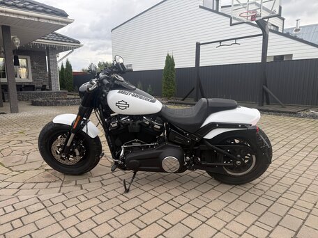 2019 Harley-Davidson Fat Bob, белый, 1480000 рублей, вид 3