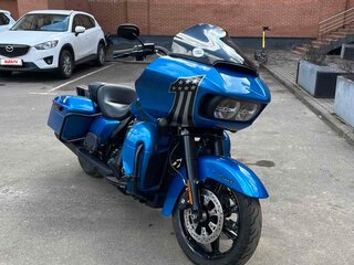 2022 Harley-Davidson Road Glide Limited, синий, 1751055 рублей, вид 2