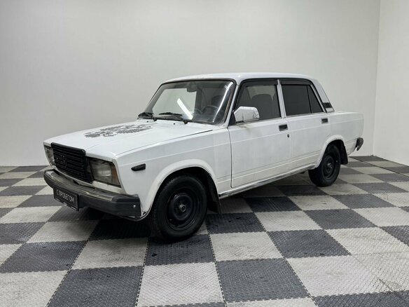 2007 Lada (ВАЗ) 2107, белый, 150000 рублей