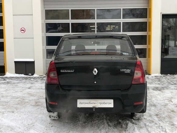 2010 Renault Logan I Рестайлинг, чёрный - вид 7