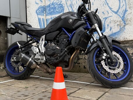 2016 Yamaha MT-07 (FZ-07), серый, 579000 рублей, вид 5