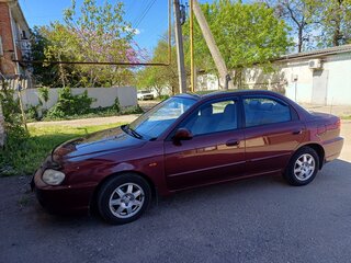 2008 Kia Spectra I Рестайлинг 2, красный, 360000 рублей, вид 5