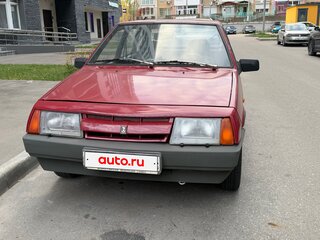 1990 Lada (ВАЗ) 2109, красный, 85000 рублей, вид 1