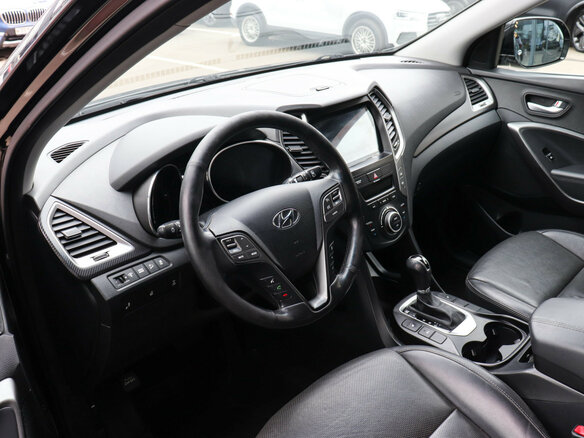 2015 Hyundai Santa Fe III Рестайлинг, чёрный, 1747000 рублей - вид 6