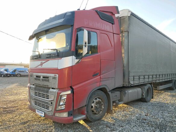 2016 Volvo FH, красный, 5791000 рублей