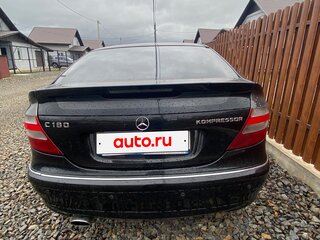 2007 Mercedes-Benz C-Класс 180 II (W203) Рестайлинг, чёрный, 675000 рублей, вид 4