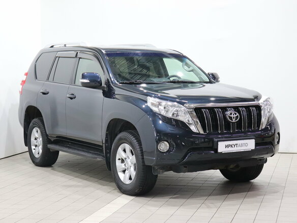 2014 Toyota Land Cruiser Prado 4-speed 150 Series Рестайлинг 1, серый, 3180000 рублей - вид 2
