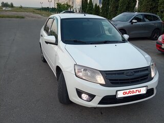 2017 Lada (ВАЗ) Granta I, белый, 590000 рублей, вид 2