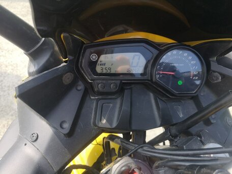 2012 Yamaha XJ6 (FZ6R), жёлтый, 550000 рублей, вид 3