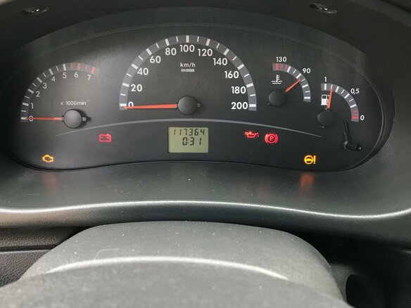 2013 Lada (ВАЗ) Kalina I, бежевый - вид 6