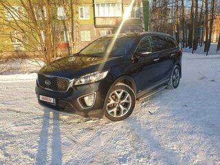 2017 Kia Sorento III Prime Рестайлинг, чёрный, 3000000 рублей, вид 2