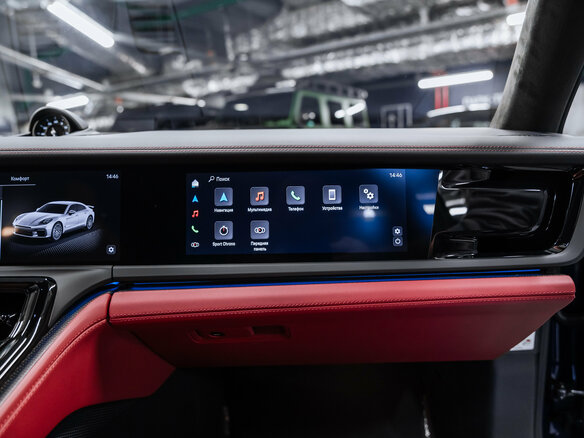 2025 Porsche Panamera GTS III, синий - вид 10