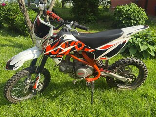 2020 Kayo Basic TT140, красный, 72000 рублей, вид 2