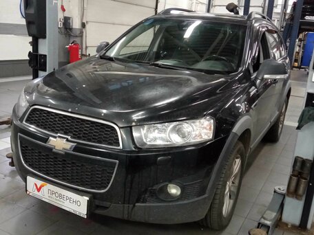 2012 Chevrolet Captiva I Рестайлинг, чёрный, 1130000 рублей, вид 1